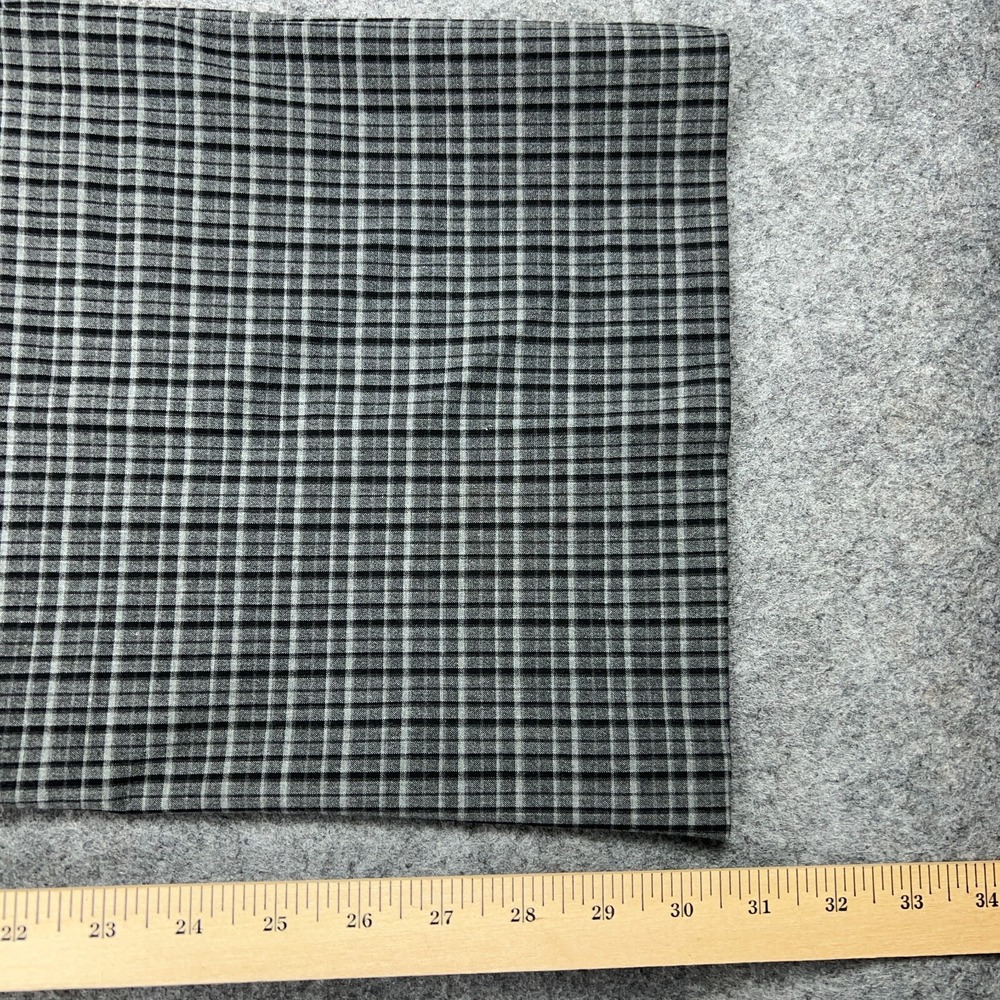 Isabella Bird Pants Womens 14 Gray Plaid Wide Leg Dress Trousers Anthropologie - Picture 9 of 13